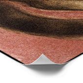 猫アートのポスター/プリント: Stainlenの猫のストレッチ ポスター (角)