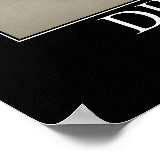 猫アートの外交 ポスター (角)