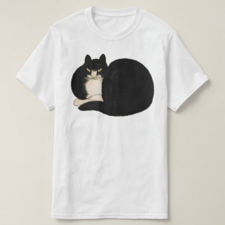 猫アートグラフィック Tシャツ