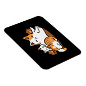 猫アートリラックス- 「レイズ・ファー・日」猫好き向け マグネット (右側)