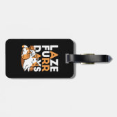 猫アートリラックス- 「レイズ・ファー・日」猫好き向け ラゲッジタグ (裏面横)