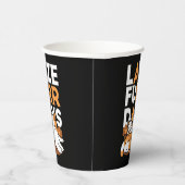 猫アートリラックス- 「レイズ・ファー・日」猫好き向け 紙コップ (右)