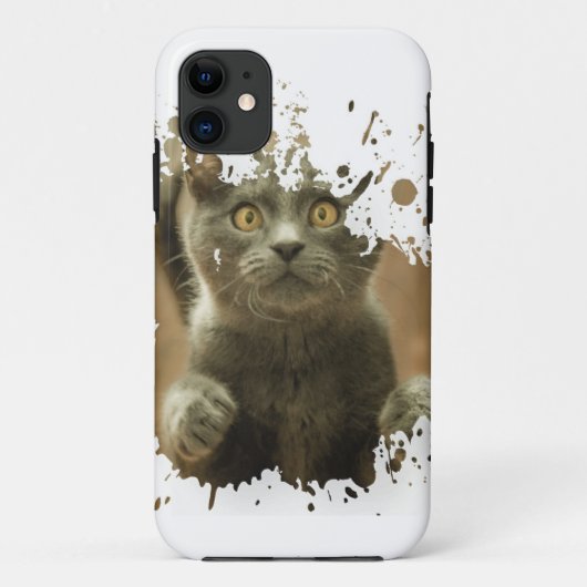 猫アートワーク |猫最高ののオーナーへの贈り物 Case-Mate iPhoneケース (裏面)