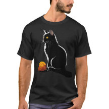 猫アートワーク – 花文猫モチーフ動物猫