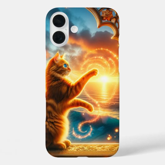 猫アートワーク Case-Mate iPhoneケース (裏面)