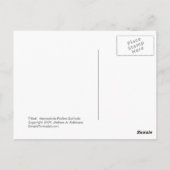 猫アート読書楽 - マーマレードは孤独を好む ポストカード (裏面)