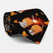 猫インサイド宇宙タコス ネクタイ (ロール)