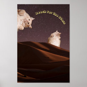 猫インスピレーションおもしろいポスター ポスター