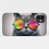 猫イン宇宙 Case-Mate iPhoneケース (裏面(横))