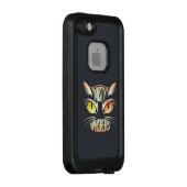 猫エレガントひげ LifeProof iPhoneケース (裏面/右)