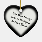 猫オーナメントパーソナライズされた猫デコレーションギフト セラミックオーナメント (裏面)