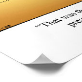 猫オーナーユーモアのポスター「眼鏡」 ポスター (角)