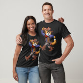 猫カウボーイ Tシャツ (ユニセックス)