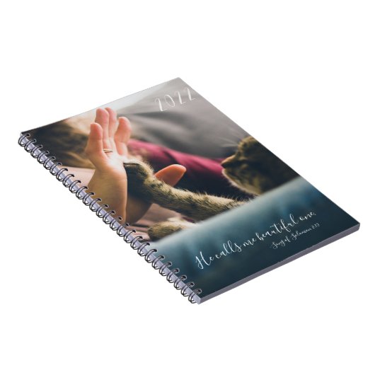 猫カスタムの写真引用文プランナーを追加 ノートブック (右側)