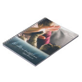 猫カスタムの写真引用文プランナーを追加 ノートブック (左側)