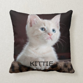 猫カスタム写真パーソナライズされた装飾用クッション クッション
