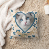 猫カスタム枕の写真 |キャットママのプレゼント クッション (ブランケット)