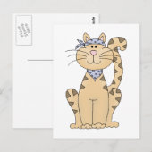 猫カッコいいだ ポストカード (正面/裏面)