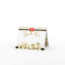 猫カッコいいサンキューカード。