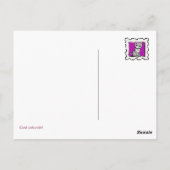 猫カッコいい規則 ポストカード (裏面)