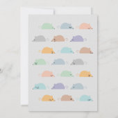 猫カッコいい誕生日会ニュートラル性別招待 招待状 (裏面)