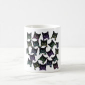 猫カッコいい コーヒーマグカップ (中央)