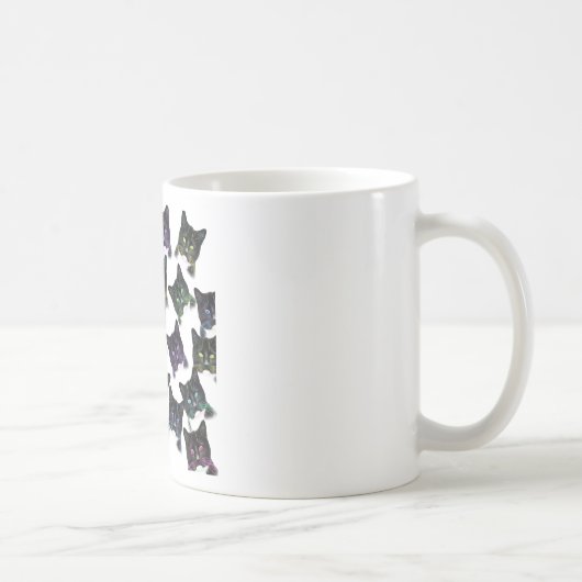 猫カッコいい コーヒーマグカップ (右)