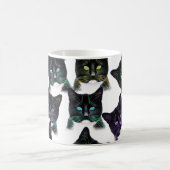 猫カッコいい コーヒーマグカップ (中央)