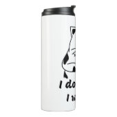 猫カッコいい タンブラー (回転左)