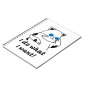 猫カッコいい ノートブック (左側)