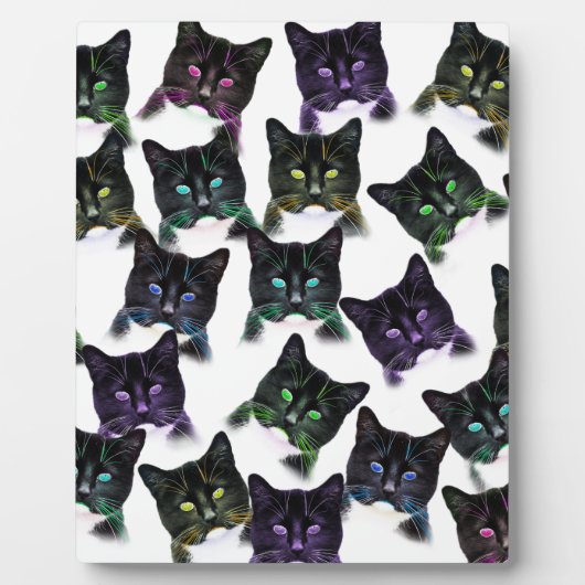 猫カッコいい フォトプラーク (正面)