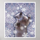 猫カッコいい ポスター (正面)