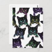 猫カッコいい ポストカード (正面/裏面)