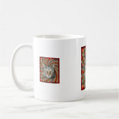 猫カッコいい – マグカップのキャプション！ コーヒーマグカップ (左)