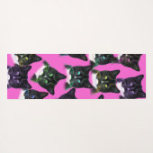 猫カッコいい!ヨガマット ヨガマット (裏面(横))