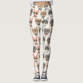 猫カッコいい レギンス (正面)