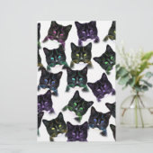 猫カッコいい 便箋 (スタンド正面)