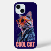 猫カッコいい Case-Mate iPhoneケース (裏面)