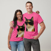 猫カッコいい Tシャツ (ユニセックス)
