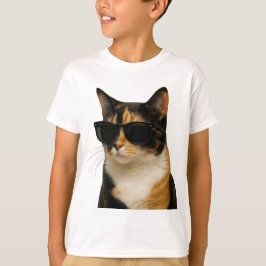猫カッコいい Tシャツ