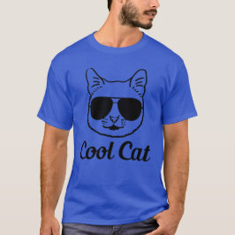 猫カッコいいTシャツ Tシャツ