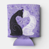 猫カップルの美しいクーラーボックス 缶クーラー (裏面)