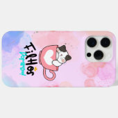 猫カップiPhone / iPadケース Case-Mate iPhoneケース (裏面 (横))