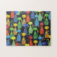 猫カラフルとネズミ