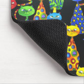 猫カラフルとネズミ マウスパッド (コーナー)