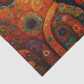 猫カラフルと月のデカップリティッシュペーパー 薄葉紙 (詳細)