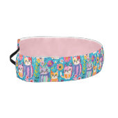 猫カラフルと花のお洒落誕生日 アスレチックヘッドバンド (左)