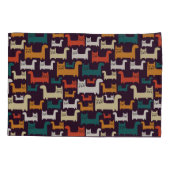 猫カラフル型枕カバー 枕カバー (裏面)