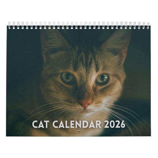猫カレンダー2026 カレンダー (カバー)