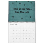 猫カレンダー カレンダー (1月 2027)